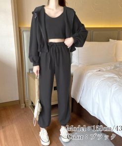 セットアップ | スウェット 3点セット レディース韓国