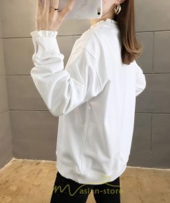 パーカー | トレーナー Tシャツ レディース 長袖 トップス 切り替え プルオーバー スポーツ カジュアル ゆったり 春 秋 お出かけ 通学 通勤 冬 可愛い スポーツ