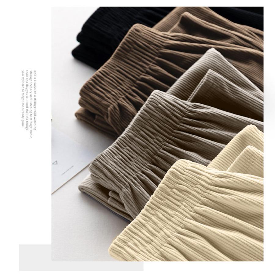 ワイドパンツ | セミハイウエスト 美脚