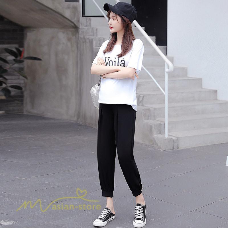 パンツ レギンス | マタニティパンツ レディース 妊婦服 テーパードパンツ 着痩せ 無地 マタニティウェア カジュアル 大きいサイズ 薄手 ウエスト調整 夏 マタニティ パンツ 春