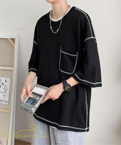 Tシャツ | 半袖メンズ カットソー ゆったり 半袖 カジュアル おしゃれ カジュアル 夏新作 体型カバー シンプル 30代 カッコウイイ ポケット 20代 無地