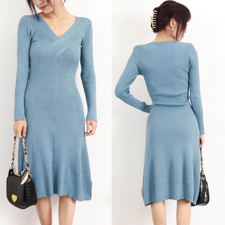 ワンピース | ニットワンピ ロングワンピースレディース