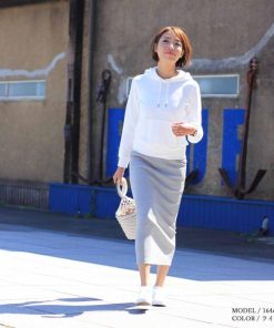 ロングスカート | タイトスカート ミモレ丈スカート リブスカート スリット スカート