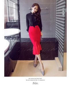 スカート | タイトマーメイドセクシー膝下丈ヒップアップ ハイウエスト 30代40代 大人 上品 50代60代 オフィス