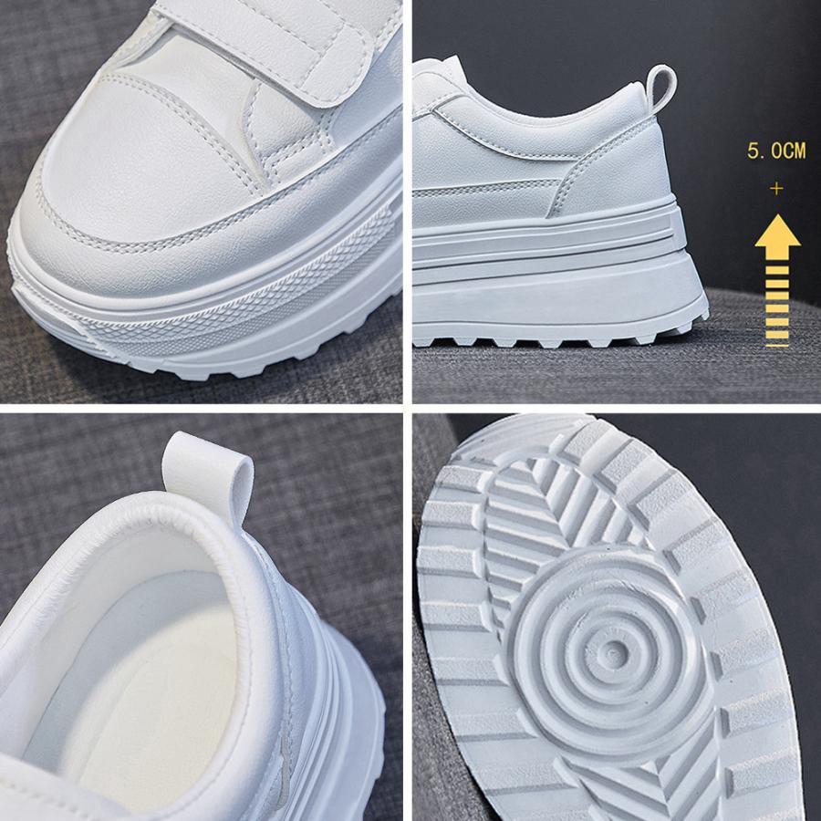 ショートブーツ | 厚底スニーカー韓国風ボリュームソール春夏