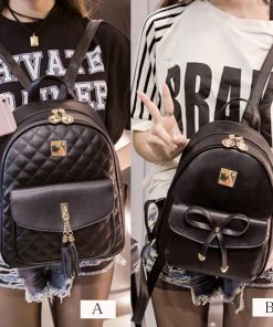 リュック | タッセル付き ミニおしゃれ マザーズキルティング デイバッグ レディース バックパック レザーリュックバッグ