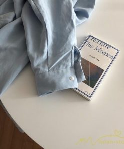 ワンピース | 長袖ロングシャツ20代30代 羽織り 無地 秋物 レディース ロングミモレ丈 大人 綿シャツ ワンピース ママ カジュアル 40代50代