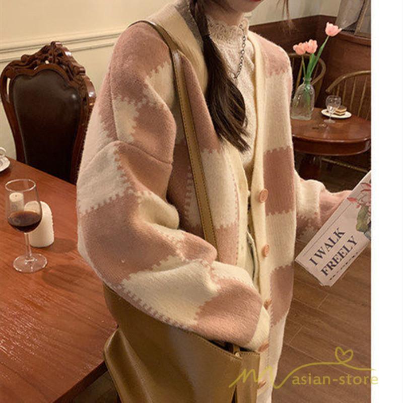 カーディガン | ニットレディース 2022秋冬 羽織り ニット アウター セーター フロントボタン 長袖 トップス 秋ニット 大人 20代50代 通学通勤