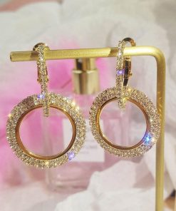 その他アクセサリー | キラキラピアス 痛くない ビジュー レディース リングピアス 華奢 サークルピアス