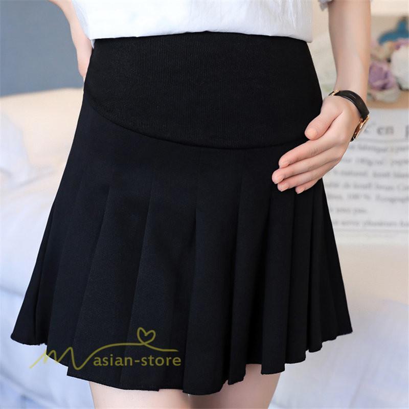 スカート | ミニマタニティウェア レディース プリーツ可愛い 夏 マタニティきれいめ マタニティ おしゃれ ウエスト調整 マタニティ