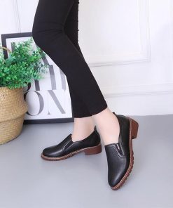 パンプス | オックスフォードシューズ レディース レザー ローファー通勤 ヒール パンプス