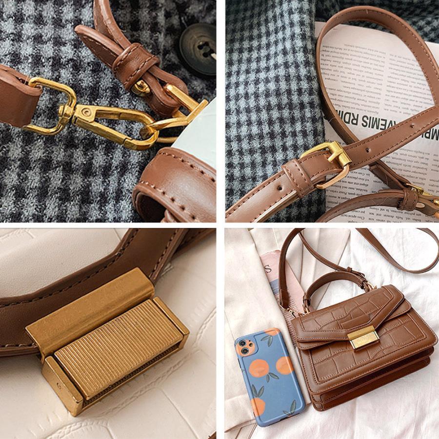 ショルダーバッグ | クロコ型押し 韓国風