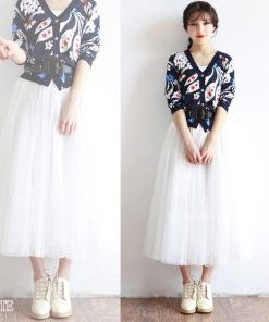 ロングスカート | ロング グレー フレアスカート 春夏 黒 ウエストゴム チュールスカート マキシスカート ミモレ丈スカート白