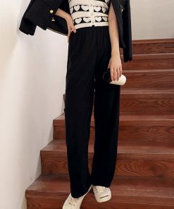 ワイドパンツ | セミハイウエスト 美脚