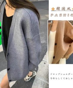 カーディガン | ニットレディース 中厚手