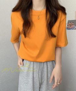 ｔシャツ・カットソー | Tシャツ レディース 半袖 カジュアル ゆったり お洒落 可愛い カットソー クルーネック 20代30代40代50代 通勤通学 着痩せ 春夏 お出かけ 着回し 無地人気 上品