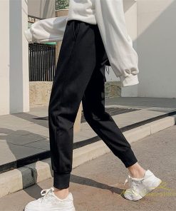 チノ・テーパード・ジョガー・スキニーパン | ジョガーパンツ ロング丈 レディース サルエル カジュアル 無地 ファッション 薄手 ウエストリボン 長ズボン 春秋コーデ スポーツウェア 運動着 スウェット
