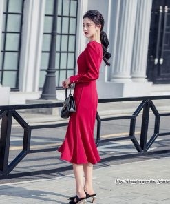 タイト | セクシーワンピース 二次会ワンピース 上品 高級感 ワンピース 長袖 タイトワンピース スリム 美ライン オフィス お呼ばれワンピース 結婚式 通勤 フォーマル