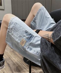 ハーフパンツ ショート | 夏パンツ デニム メンズ サマーパンツ パンツ ワイドパンツ シンプル ウエストゴム 20代 30代 お出かけ ハーフパンツ ジーパン 夏新作 ショートパンツ ジーンズ