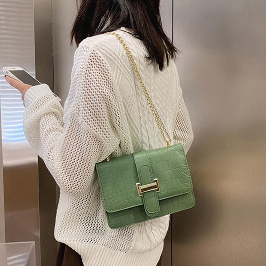 ショルダーバッグ | クロコ型押 レディース