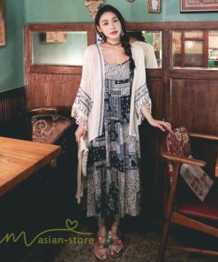 ノースリーブ | キャミソール ワンピース キャミワンピ レディース ロング丈 ゆったり カジュアル かわいい 体型カバー リラックス 春 薄手 旅行着 総柄 送料無料 夏