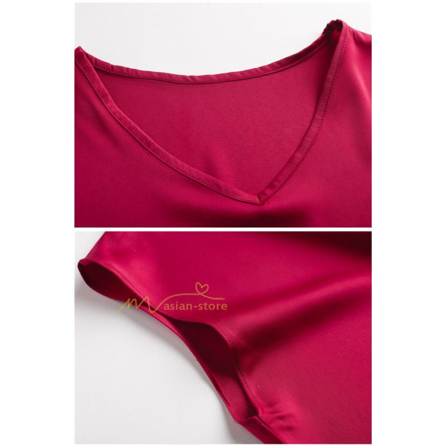 tシャツ・カットソー | Tシャツ レディース チュニック 春 夏 春夏 チュニックTシャツ カットソー 半袖 20代30代40代50代 ママ シンプル カシュクール お出かけ カジュアル インナー