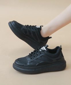 スニーカー | レディースシューズ レースアップ ローカット 厚底靴 履きやすい カジュアルシューズ フラットシューズ ローカットシューズ