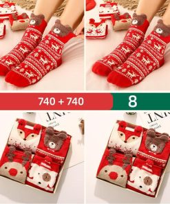 日用雑貨 | 靴下 ソックス 8足セット あったかソックス 冬用ソックス クリスマス ルームソックス プレゼント ギフト ボックス 防寒 レディース 冷え取り 保温 冷え症