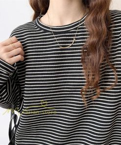 tシャツ・カットソー | Tシャツ レディース トップス 長袖 カットソー ボーダー シンプル ボートネック ストライプ柄 20代30代40代50代 着回し 通勤通学 お出かけ カジュアル 着痩せ