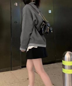 ニット・セーター | ポロカラーニットトップス レディース秋冬