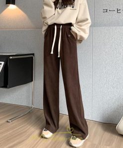 チノ・テーパード・ジョガー・スキニーパン | ワイドパンツ レディース 冬 秋 黒 きれいめ ワイドパンツルック ボトムス ウエストゴム  10代20代30代40代50代 着痩せ カジュアル ゆったり 体型カバー