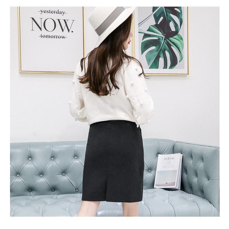 マタニティ | マタニティスカート 秋服 レディース 秋冬スカート 妊婦スカート 調整可 産前産後 膝丈スカート 妊娠妊婦 妊婦服 腹包み スカート ママ 送料無料 無地