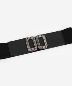 その他小物 | ゴム フェイクレザー レディース 韓国風 オールシーズン サッシュベルト おしゃれ バックルベルト 細見え