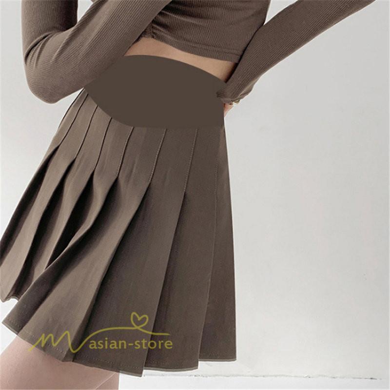 スカート | マタニティレディース ミニ夏 サマー マタニティウェア きれいめ プリーツ可愛い ママ おしゃれ 韓国風 無地 ウエスト調整 上品