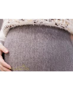 スカート | マタニティレディース 妊婦服 無地 着痩せ ハイウエスト カジュアル Aライン産前産後 体型カバー マタニティウェア ウエスト調整