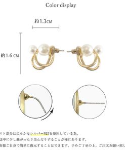 その他アクセサリー | ピアス フェイクパール バックキャッチ