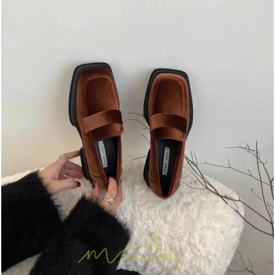 ローファー | パンプス レディース フラットシューズ 靴 レディース 春 夏 秋 冬 2022秋冬 20代30代40代50代 新作 痛くない 送料無料 スクエアトゥ