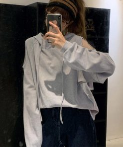Tシャツ・カットソー | プルオーバー スウェット 薄手 肩見せ トップス トレーナー レディース パーカー カジュアル 肩出し 長袖 カットソー