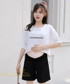 パンツ レギンス | ハーフパンツ マタニティパンツ レディース ５分丈 カジュアル 夏 ゆったり パンツ サマーパンツ 妊婦服 ゆったり 夏服 ウエスト調整 お出かけ カジュアル