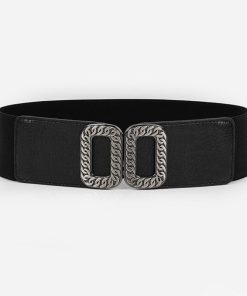 その他小物 | ゴム フェイクレザー レディース 韓国風 オールシーズン サッシュベルト おしゃれ バックルベルト 細見え