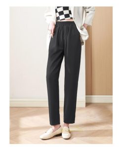 スラックス | スラックスパンツ レディース 九分丈 通勤 ストレートズボン ボトムス ビジネス おしゃれ オフィス フォーマル 美脚 ハイウエスト OL 着痩せ 就職