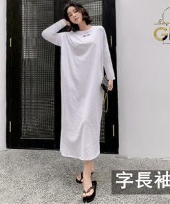 マキシ | ワンピース 半袖 長袖 レディース 秋物 夏服 Tシャツワンピース ロングTシャツ ミモレ丈 五分袖 ルームウェア 20代30代40代 ロングワンピース ストレート