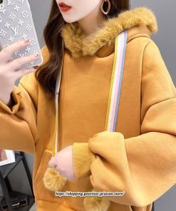 パーカー | レディース 裏ボア 裏起毛 防寒 フード付き スウェット トップス 秋 冬 あったか ゆったり 韓国風 カジュアル 体型カバー 暖かい 安い