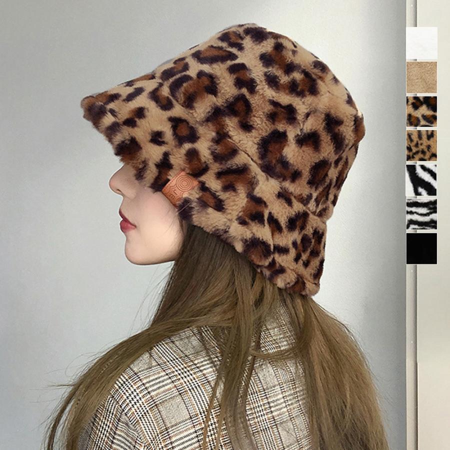 帽子 | バケットハット ファー レディース帽子