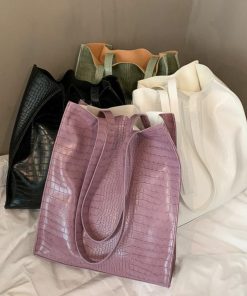 トートバッグ | トート クロコダイル柄 大容量クロコダイル柄 レディース バッグ PUレザー 肩掛け