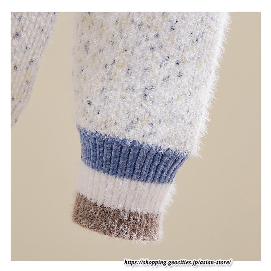 ニット・セーター | ニット カットソー セーター レディース トップス 秋冬 長袖 ニットセーター プルオーバー ニットトップス 柔らかい シンプル 通勤 暖かい 防寒 通学 春秋 秋冬