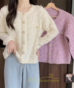 カーディガン | 2022秋冬ニットアウター レディース ニットニット セーター 長袖 羽織り フロントボタン 可愛い トップス 20代40代 通学通勤