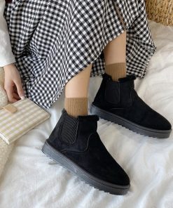 ムートンブーツ | 痛くない 人気 もこもこ モカシン 暖かい 裏起毛 レディース ブーツ 防寒 冬靴