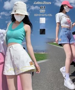 ショートパンツ | ゆったり Aライン デニム デニムパンツ ショートデニム ショーパン 短パン レディース ショート丈 ボトムス ロールアップショートパンツ パンツ