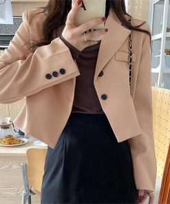 ジャケット・ブルゾン | ジャケット レディース ショート丈 韓国